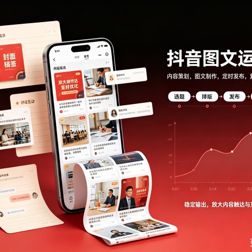 清水河抖音图文代运营服务